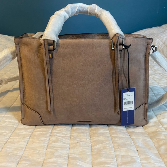 NWT Rebecca Minkoff Regan satchel. Lavender - Picture 3 of 7